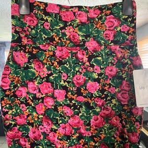 Floral Print Skirt